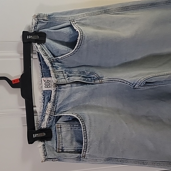 Wide Leg Puddle Light Blue Jeans - Picture 7 of 12